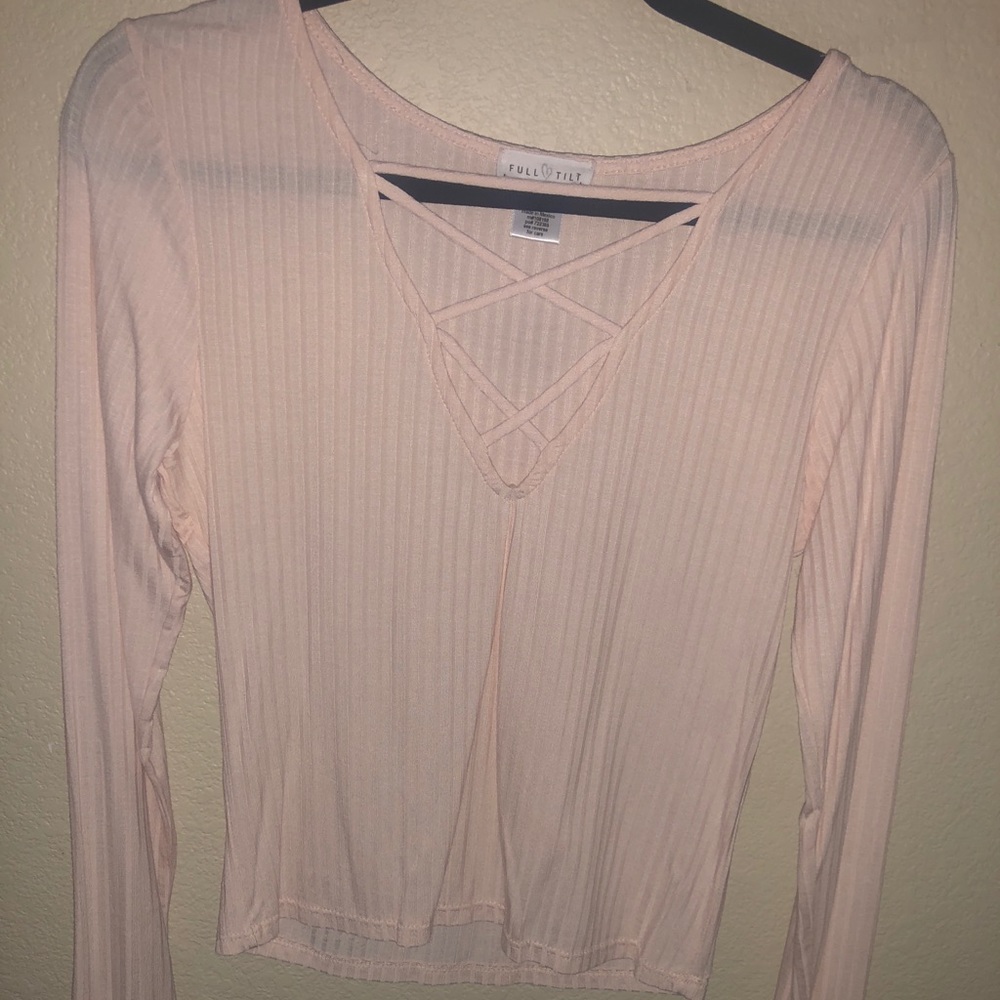 Light pink cream color shirt